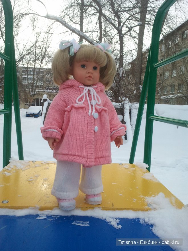 Морозы ушли! Мы погуляли! Кукла Готц Нюрочка | Бэйбики Морозы ушли! Мы погуляли! Кукла Готц Нюрочка (фото 5)