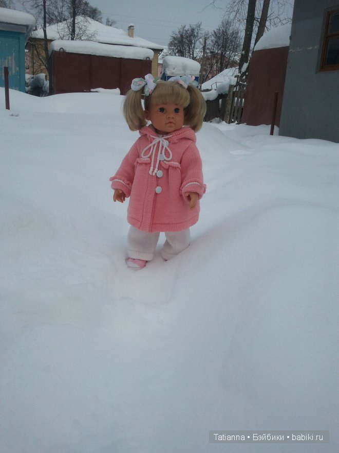 Морозы ушли! Мы погуляли! Кукла Готц Нюрочка | Бэйбики Морозы ушли! Мы погуляли! Кукла Готц Нюрочка