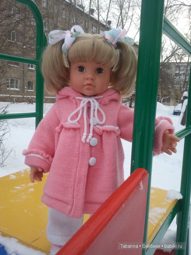Морозы ушли! Мы погуляли! Кукла Готц Нюрочка | Бэйбики Морозы ушли! Мы погуляли! Кукла Готц Нюрочка (фото 6)