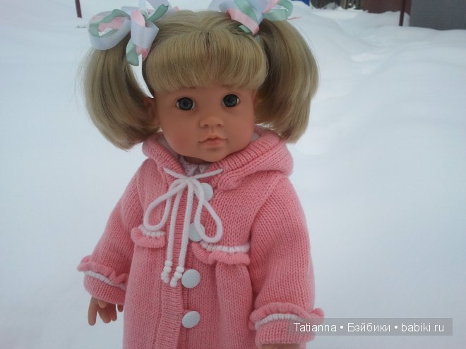 Морозы ушли! Мы погуляли! Кукла Готц Нюрочка
