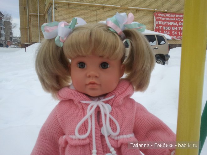 Морозы ушли! Мы погуляли! Кукла Готц Нюрочка | Бэйбики Морозы ушли! Мы погуляли! Кукла Готц Нюрочка (фото 8)