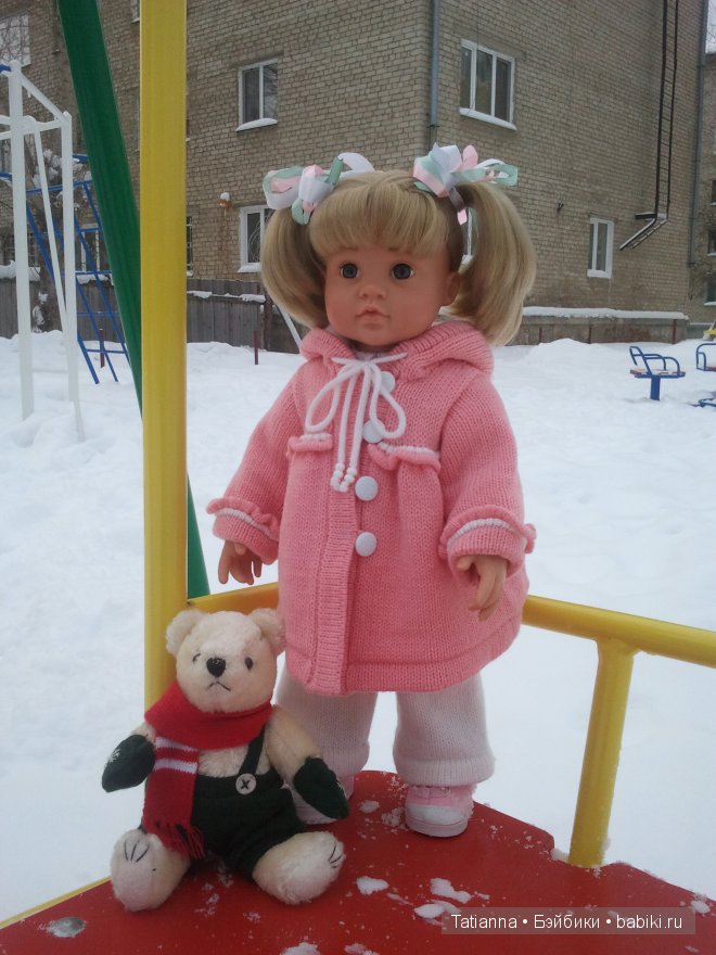 Морозы ушли! Мы погуляли! Кукла Готц Нюрочка | Бэйбики Морозы ушли! Мы погуляли! Кукла Готц Нюрочка (фото 9)