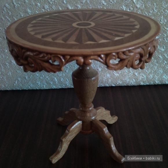 Мебель для кукол 1:6 своими руками