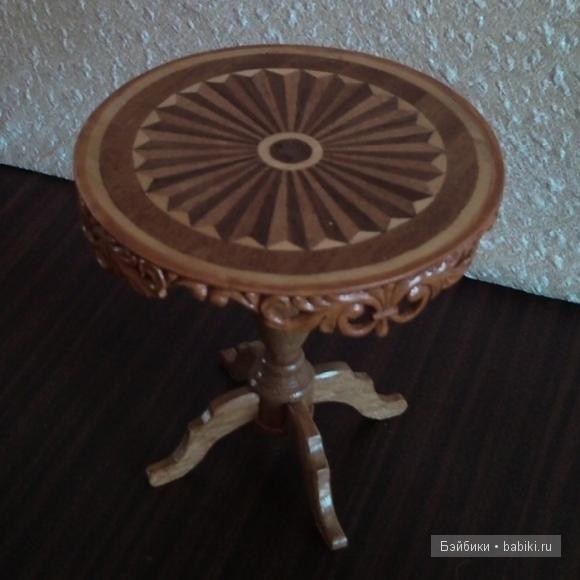 Мебель для кукол 1:6 своими руками