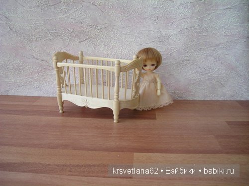 Кроватки для кукол — Мебель для кукол и домиков: фото