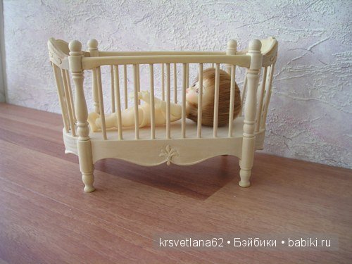 Кроватки для кукол — Мебель для кукол и домиков: фото