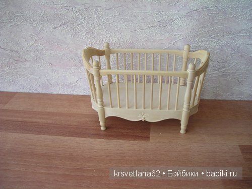 Кроватки для кукол — Мебель для кукол и домиков: фото