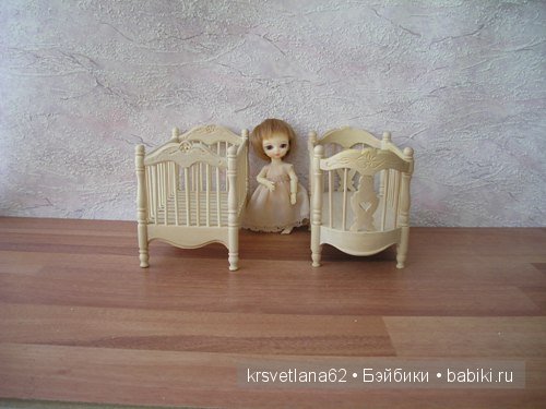 Кроватки для кукол — Мебель для кукол и домиков: фото
