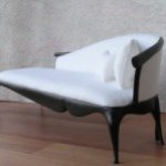 Диван в стиле арт деко для кукол из из моей мастерской