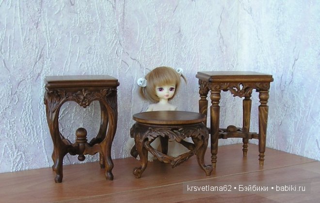 Табуреты для кукол