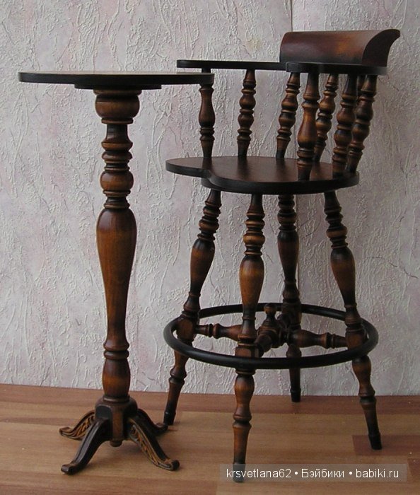 Кафе-бар для куклы — Мебель для кукол и домиков: фото (фото 8)