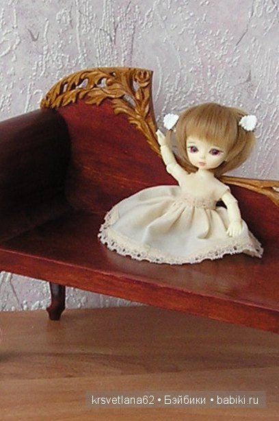 Кушетка для кукол для фотосесий (фото 2)