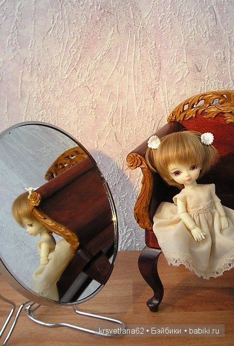 Кушетка для кукол для фотосесий