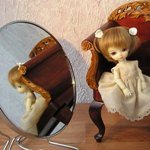 Кушетка для кукол для фотосесий