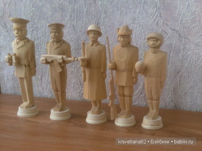 Мои игрушки из дерева своими руками