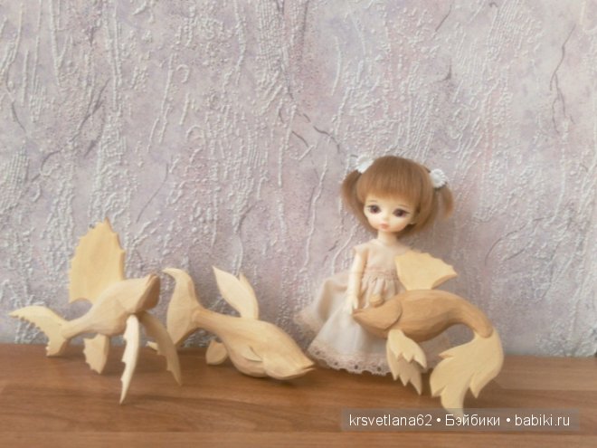 Мои игрушки из дерева своими руками