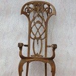 Трон в стиле арт-нуво