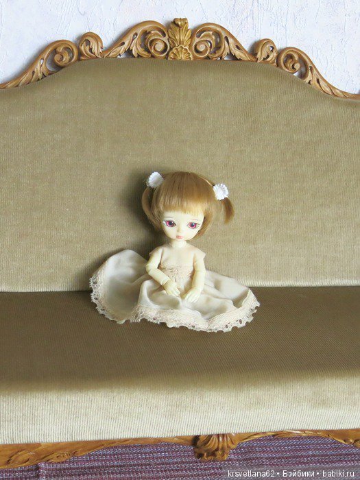 Диван для охотничьего домика для бжд кукол