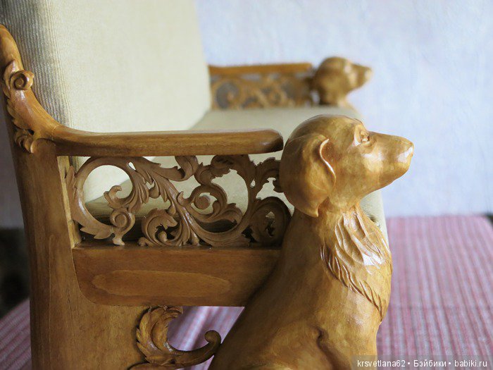 Диван для охотничьего домика для бжд кукол (фото 10)