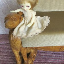 Диван для охотничьего домика для бжд кукол