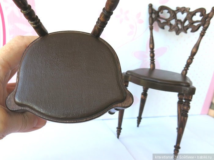 Стулья для кукол — Мебель для кукол и домиков: фото (фото 7)