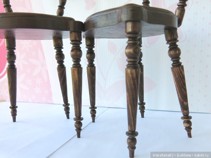 Стулья для кукол — Мебель для кукол и домиков: фото (фото 3)