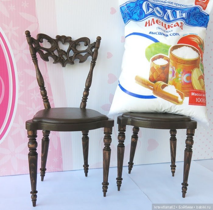 Стулья для кукол — Мебель для кукол и домиков: фото (фото 6)