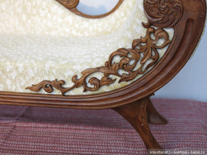 Кушетка — Мебель для кукол и домиков: фото (фото 5)