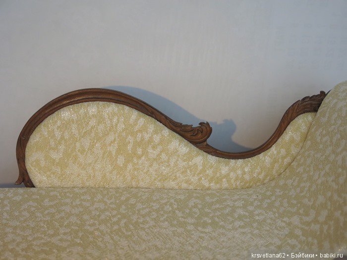 Кушетка — Мебель для кукол и домиков: фото (фото 8)