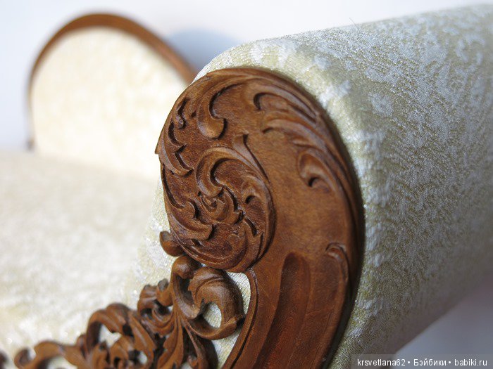 Кушетка — Мебель для кукол и домиков: фото (фото 10)