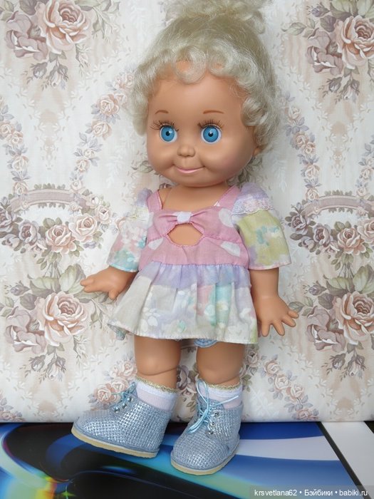 Я умею обуваться — Куклы Galoob Baby Face (Фейсинки): винтаж 90