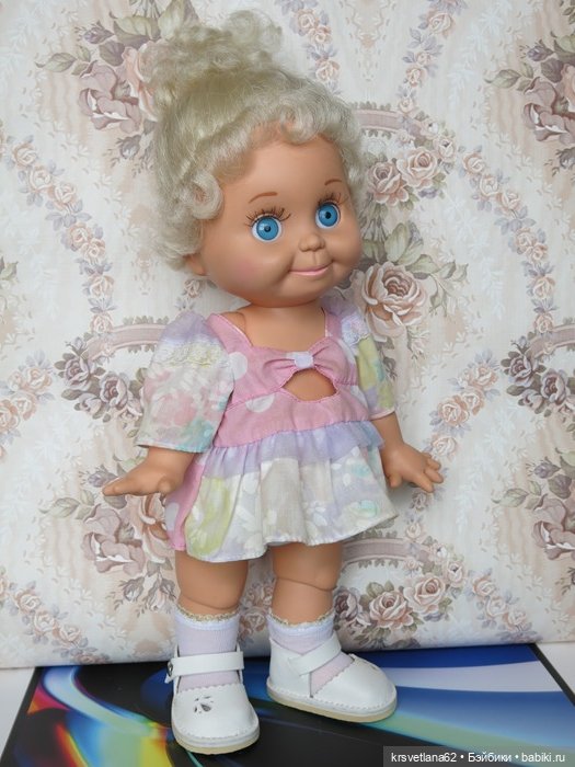 Я умею обуваться — Куклы Galoob Baby Face (Фейсинки): винтаж 90 (фото 8)