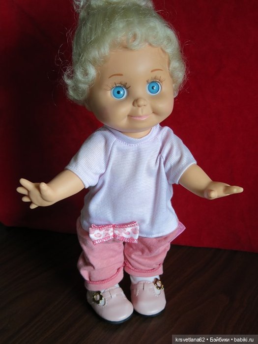 Я умею обуваться — Куклы Galoob Baby Face (Фейсинки): винтаж 90 (фото 4)
