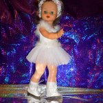 Фигуристка Габриэле.Новый образ винтажной немочки.