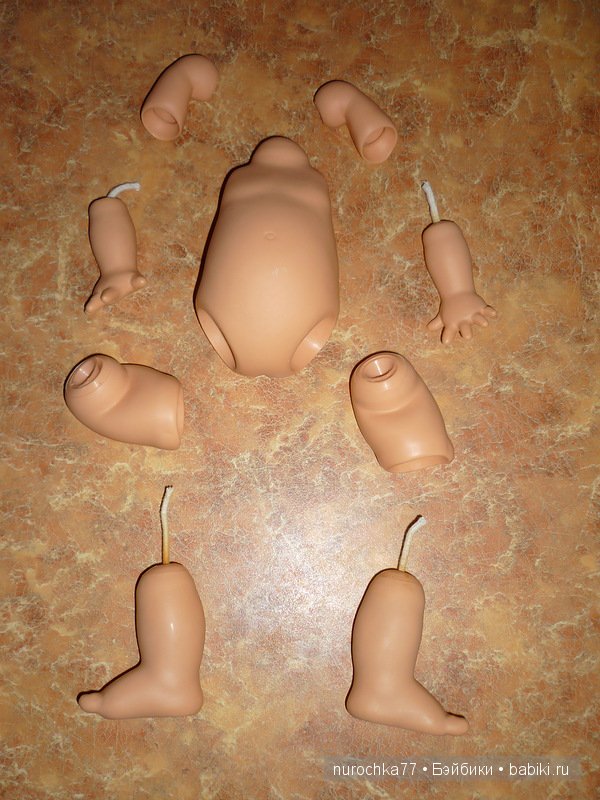 Перетяжка кукол Galoob - Baby Face. Подготовка куклы к перетяжке