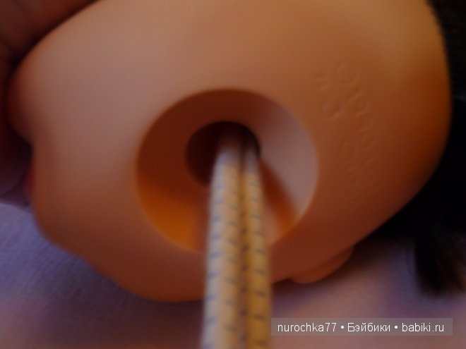 Перетяжка кукол Galoob - Baby Face. Перетяжка головы