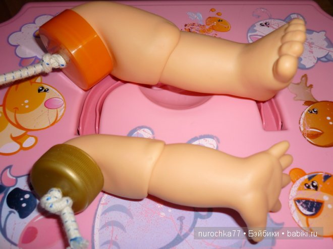 Перетяжка кукол Galoob - Baby Face. Сборка куклы