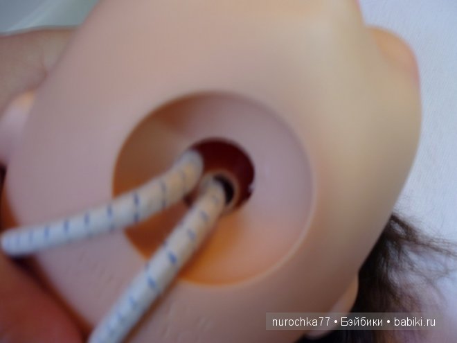 Перетяжка кукол Galoob - Baby Face. Перетяжка головы