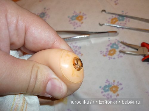 Перетяжка кукол Galoob - Baby Face. Подготовка куклы к перетяжке