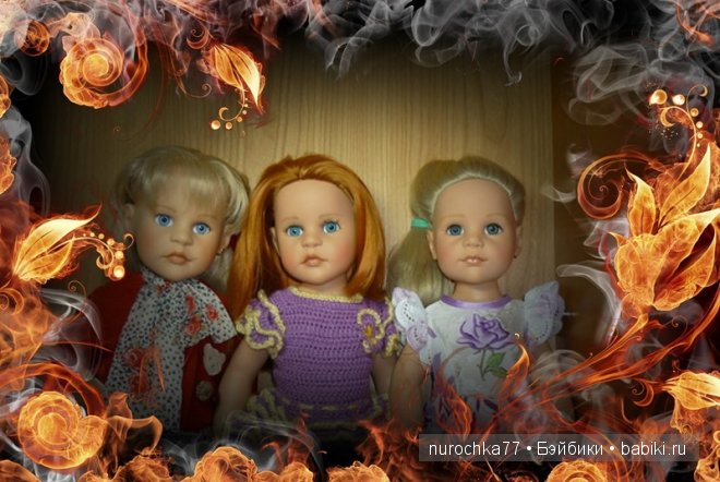 Незаметно пролетел год.. Моё семейство кукол (фото 5)