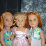 Незаметно пролетел год.. Моё семейство кукол