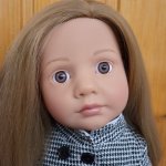 Перекраска (покраска) волос куклам Готц (Gotz). Мастер-класс