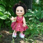 Задорная Хайди на детской площадке. Galoob Baby Face