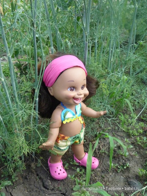 Приключения коротышек в деревне.Galoob Baby Face