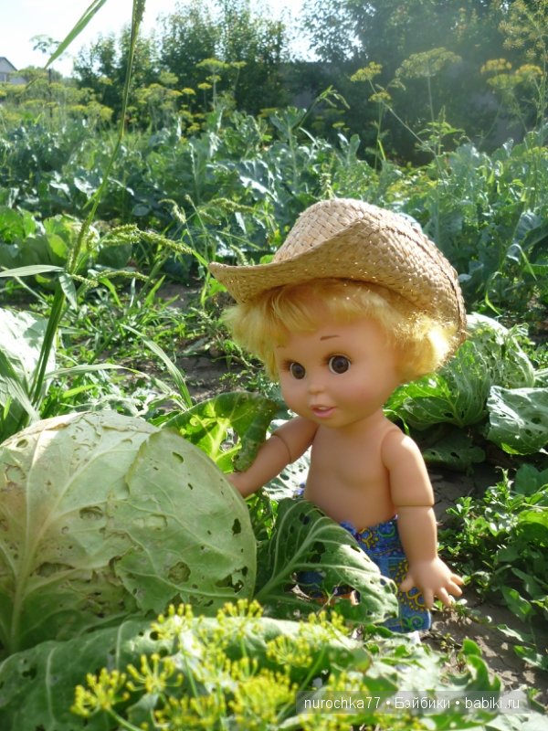 Приключения коротышек в деревне.Galoob Baby Face