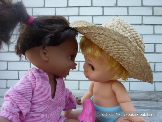 Приключения коротышек в деревне.Galoob Baby Face