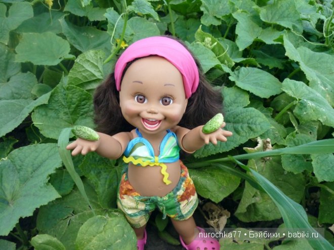 Приключения коротышек в деревне.Galoob Baby Face