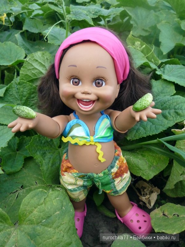 Приключения коротышек в деревне.Galoob Baby Face