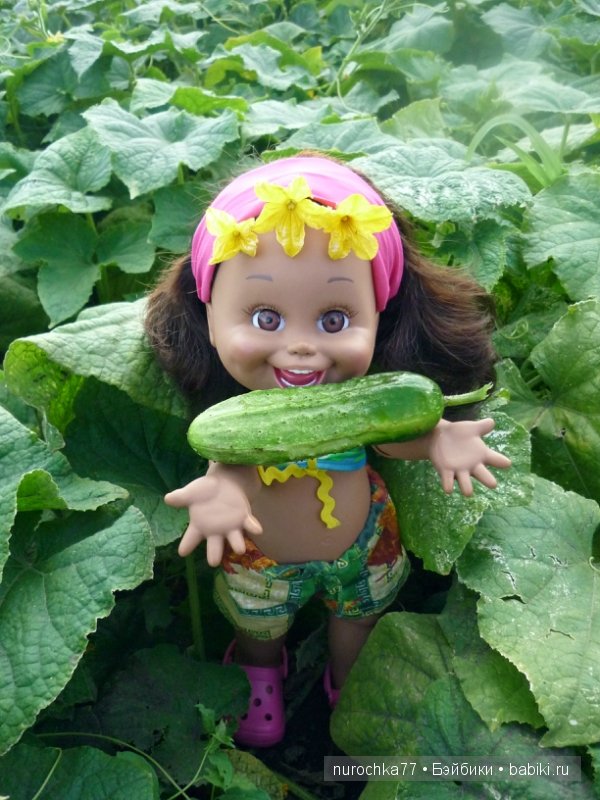 Приключения коротышек в деревне.Galoob Baby Face