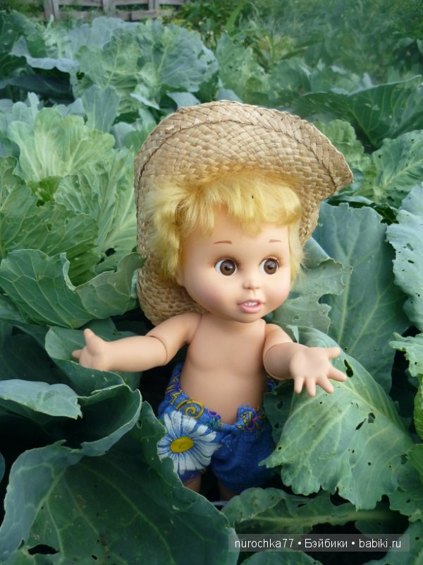 Приключения коротышек в деревне.Galoob Baby Face